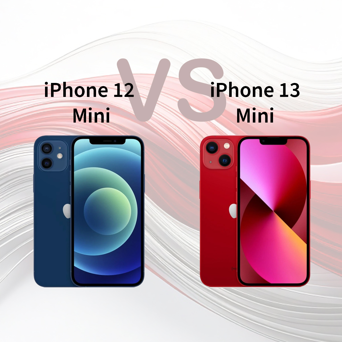 Porovnání iPhone 12 Mini vs iPhone 13 Mini