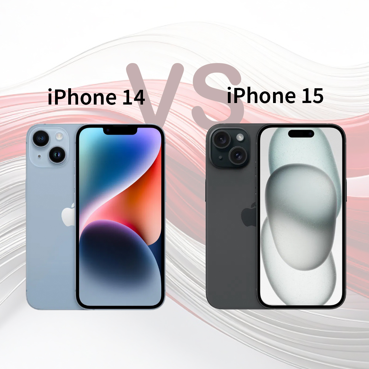 Porovnání iPhone 14 vs iPhone 15