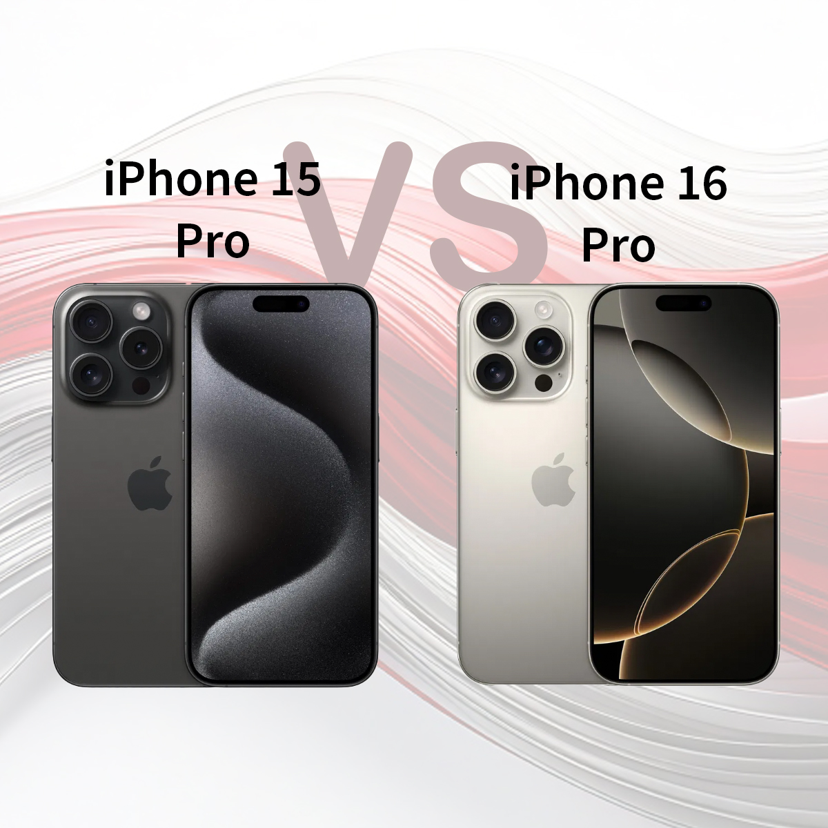 Porovnání iPhone 15 Pro vs iPhone 16 Pro