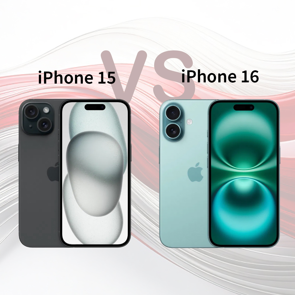 Porovnání iPhone 15 vs. IPhone 16