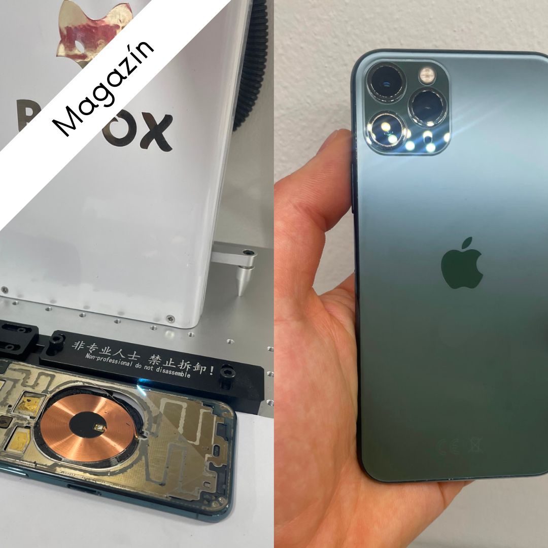 Výměna zadního (krytu) skla iPhone telefonů