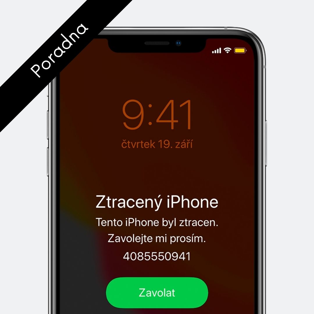 Ztráta, krádež iPhonu