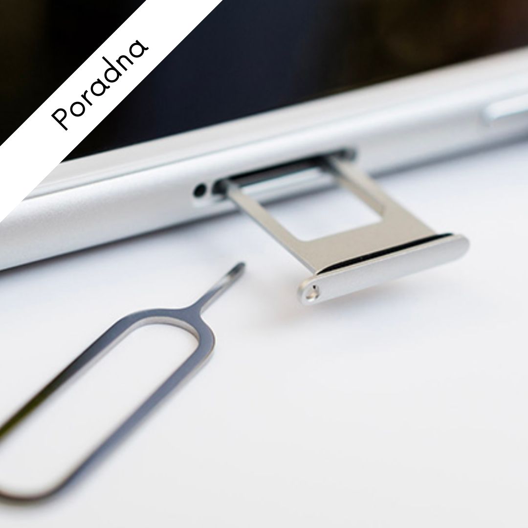 Výměna SIM karty v iPhonu