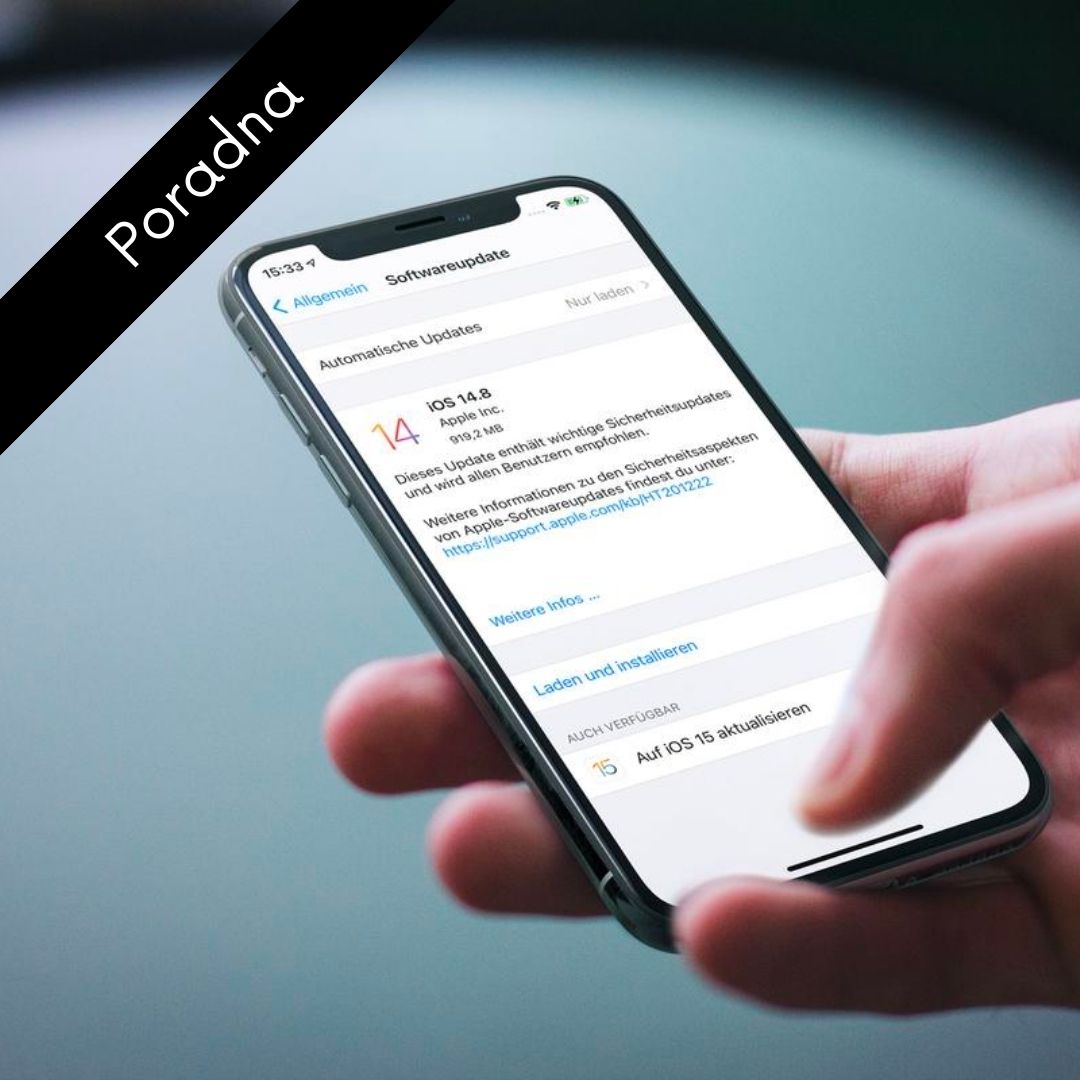 Jak na aktualizaci iPhonu?