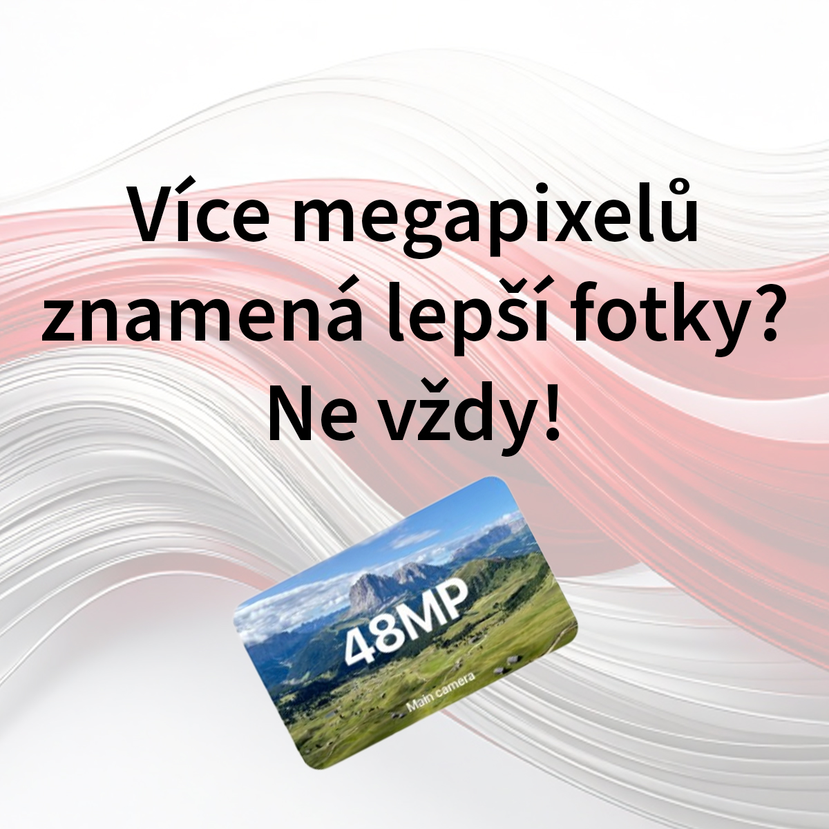 Znamená více megapixelů u fotoaparátu automaticky lepší fotky?