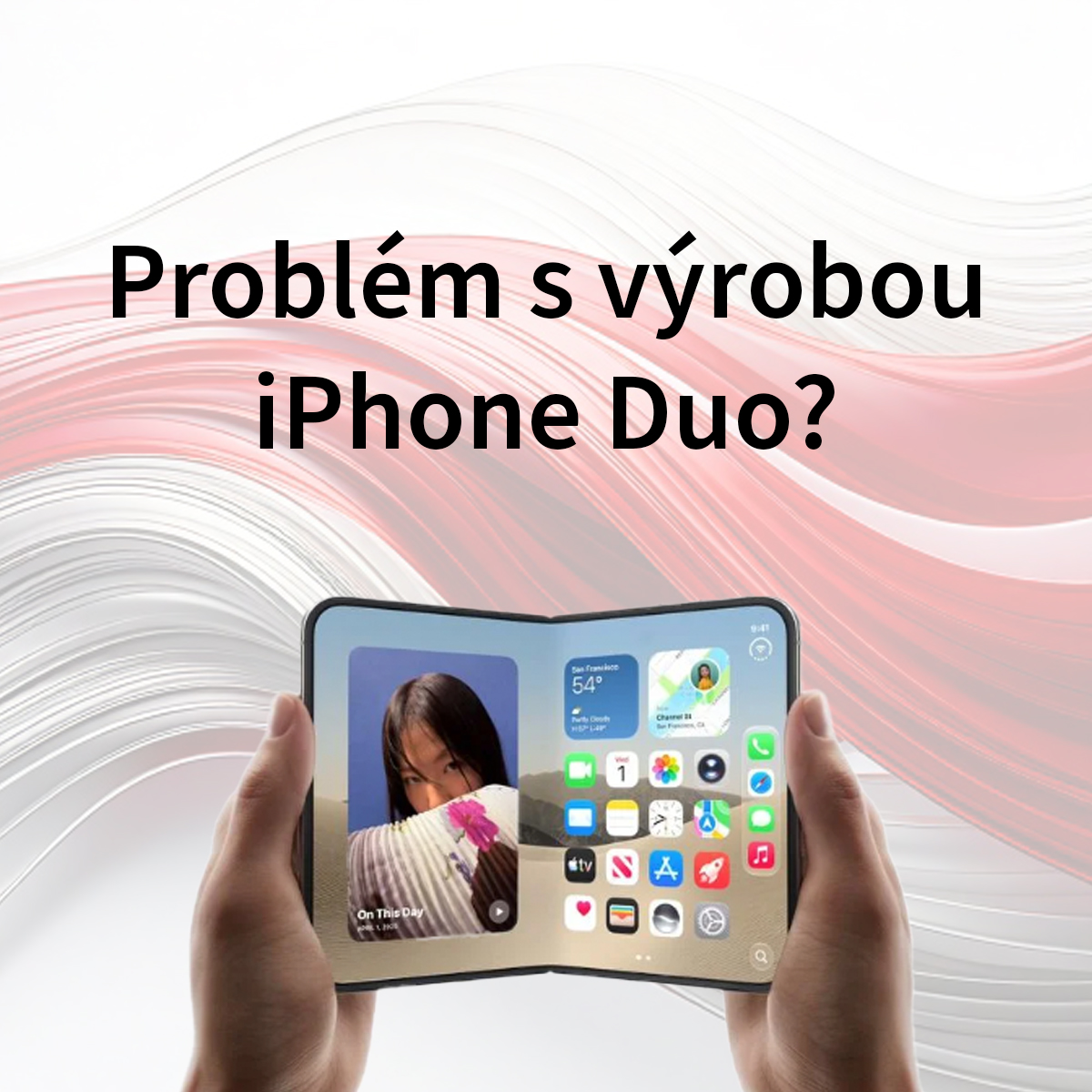 Problémy s výrobou iPhone Duo?