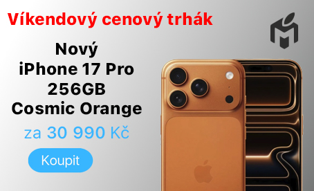 Víkendový trhák - iPhone 17 Pro 256GB Cosmic Orange