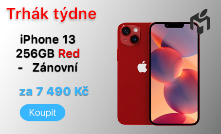 Trhák týdne iPhone 13 256GB Red