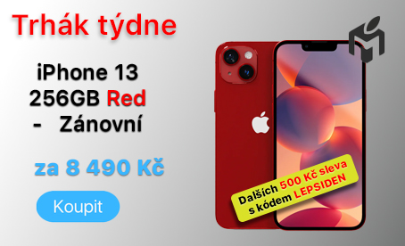 Trhák týdne iPhone 13 256GB Red