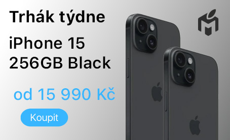 Trhák týdne - iPhone 15 Black