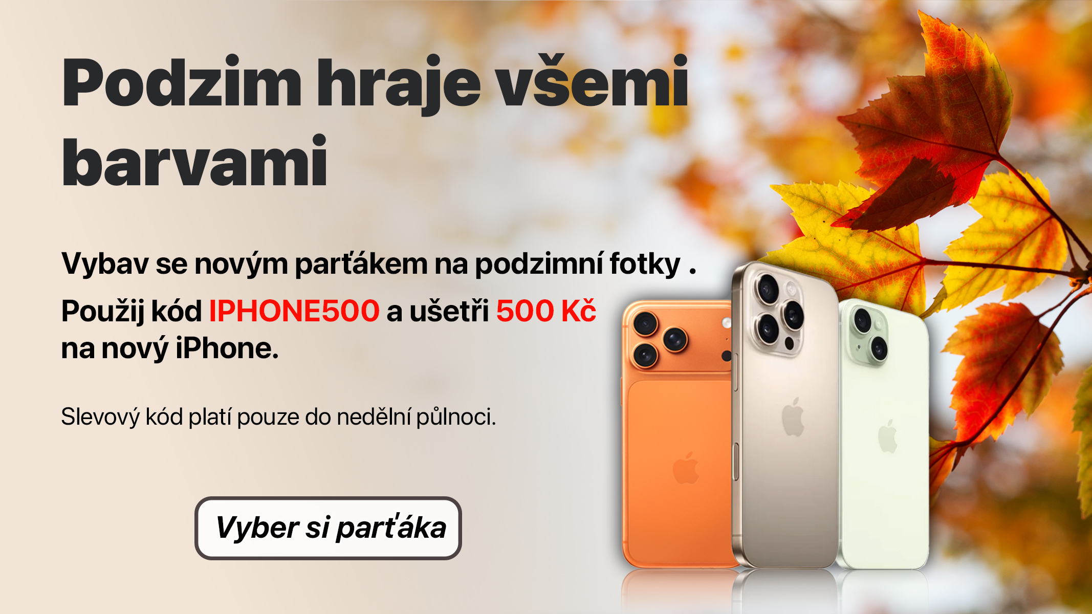 Víkendová akce IPHONE500