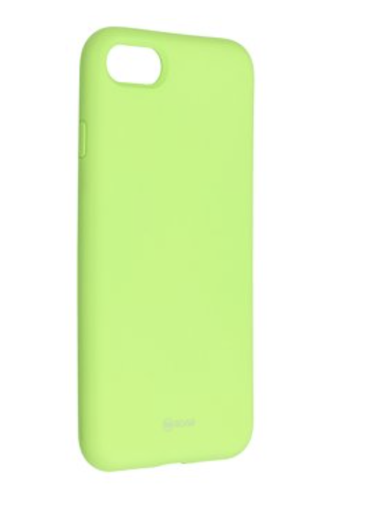 Jelly Case ROAR pro iPhone 7 / 8 / SE2020 - limetová