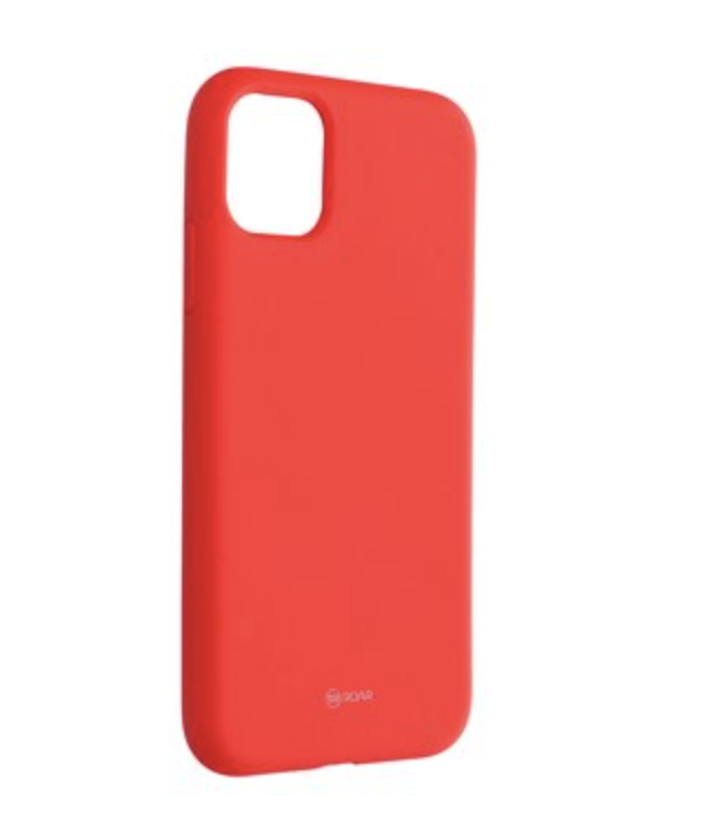 Jelly Case ROAR pro iPhone 11 Pro MAX - broskvově růžová