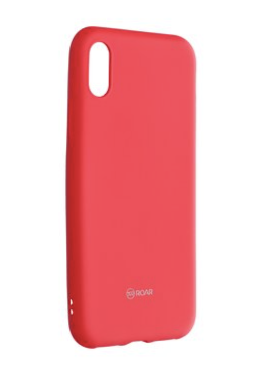 Levně Jelly Case ROAR pro iPhone XS MAX - Hot Pink