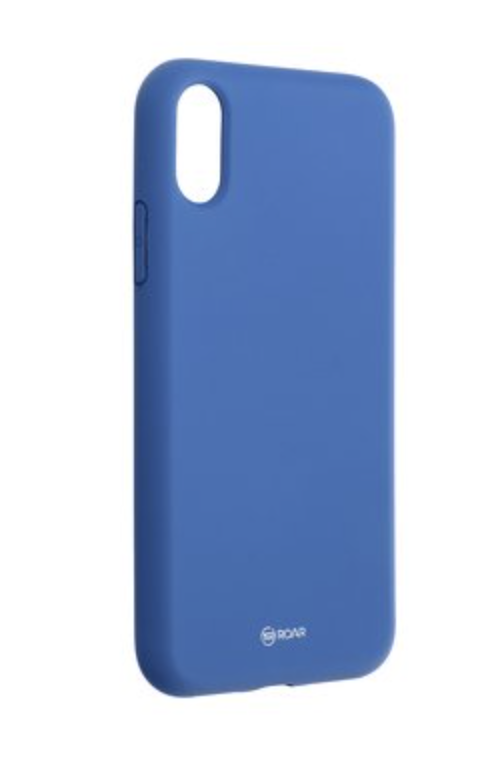 Jelly Case ROAR  pro iPhone X / XS  - Navy Blue