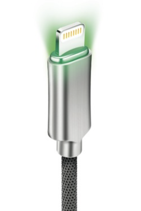 Levně Nabíjecí kabel USB /Lightning FORCELL SMART - 2,4A C801 - 1 metr