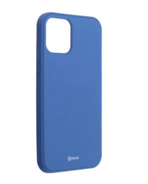 Levně Jelly Case ROAR pro iPhone 12 MINI - Modrá