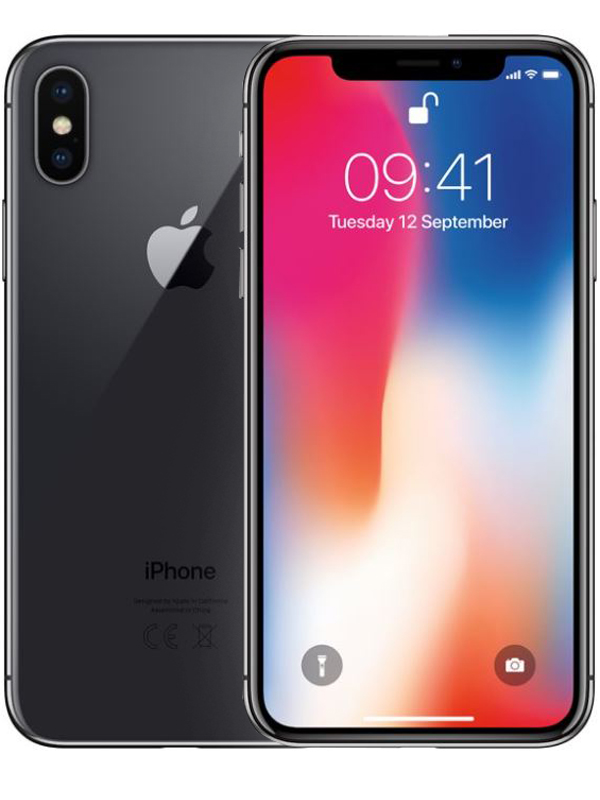 Apple iPhone X 64 GB Space Grey - stav A