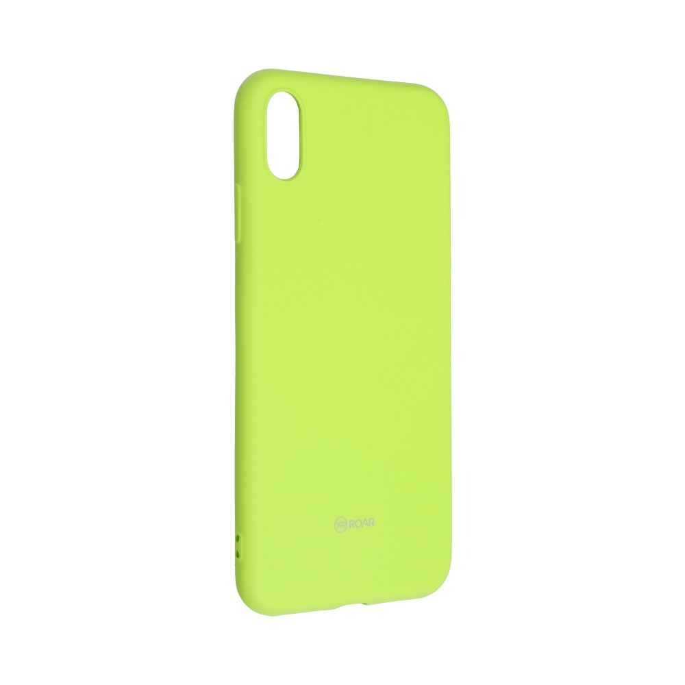 Jelly Case ROAR pro iPhone XS MAX - Limetková