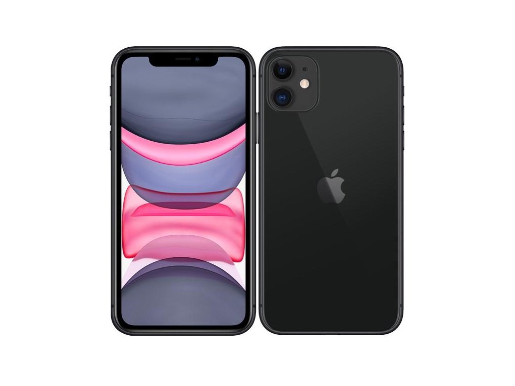 Levně Apple iPhone 11 64 GB Black - stav B+ Ochranné sklo a nalepení ZDARMA