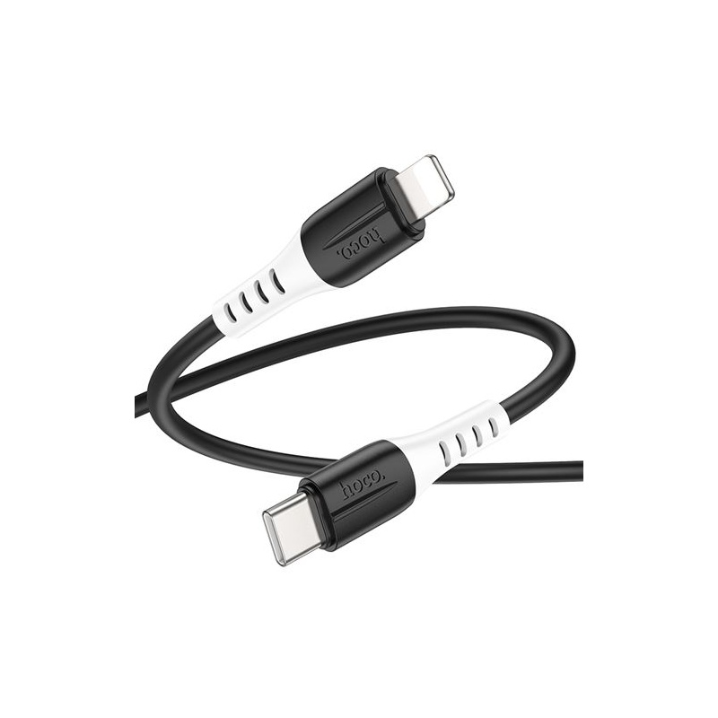 Levně Nabíjecí kabel USB-C/Lightning, 1m, PD20W 3A - Hoco SILICONE