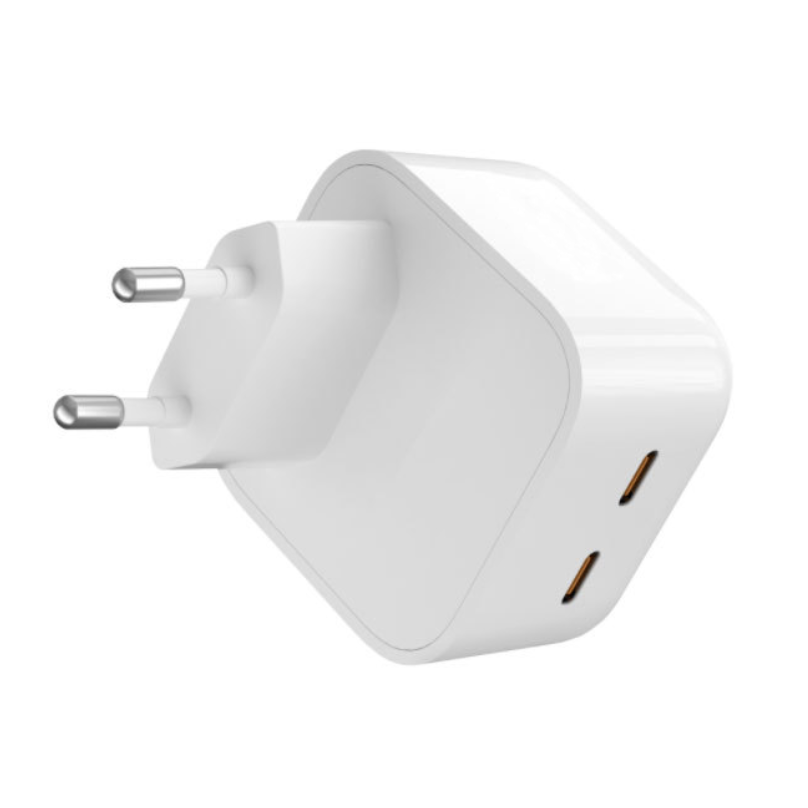 EnviroBest Napájecí adaptér 2x USB-C - 35W - bílý - EGA HC5011