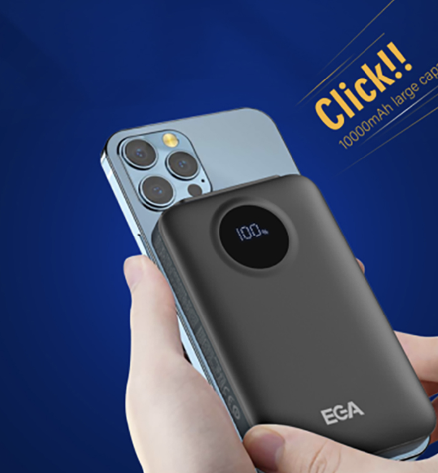 Power banka P1 10000 mAh, MagSafe, Lightning kabel - EGA P1 (obrázek 5)