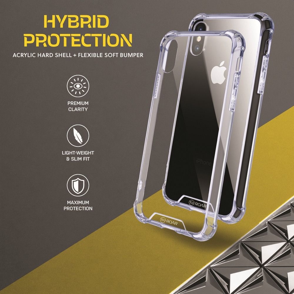 Levně Armor Jelly Case Roar pro iPhone 13 Pro Max - transparentní