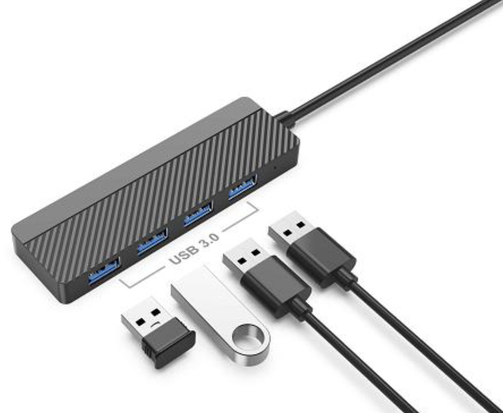 Rozšiřující adaptér - USB-C / 4x USB3.0 - EGA H2
