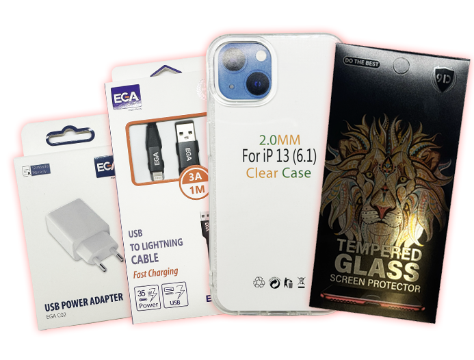 EGA Sada příslušenství - Standard - USB / Lightning