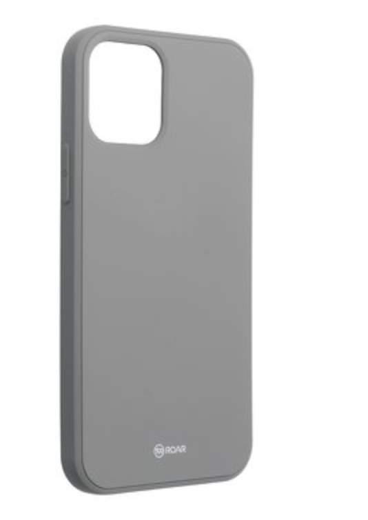 Levně Jelly Case ROAR pro iPhone 15 Plus - Grey