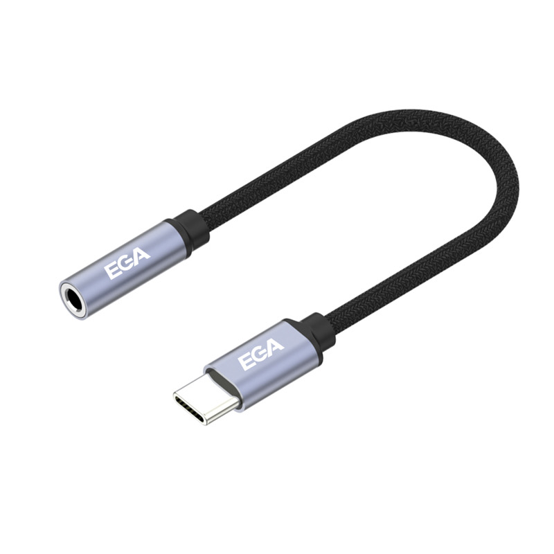 Redukce z USB-C na Jack sluchátkový konektor - EGA Y01 Purple