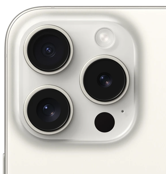 Apple iPhone 15 Pro 128GB White Titanium Stav produktu: Zánovní (obrázek 5)
