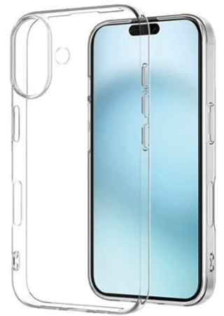 HOCO Průhledné pouzdro pro iPhone 16 Plus