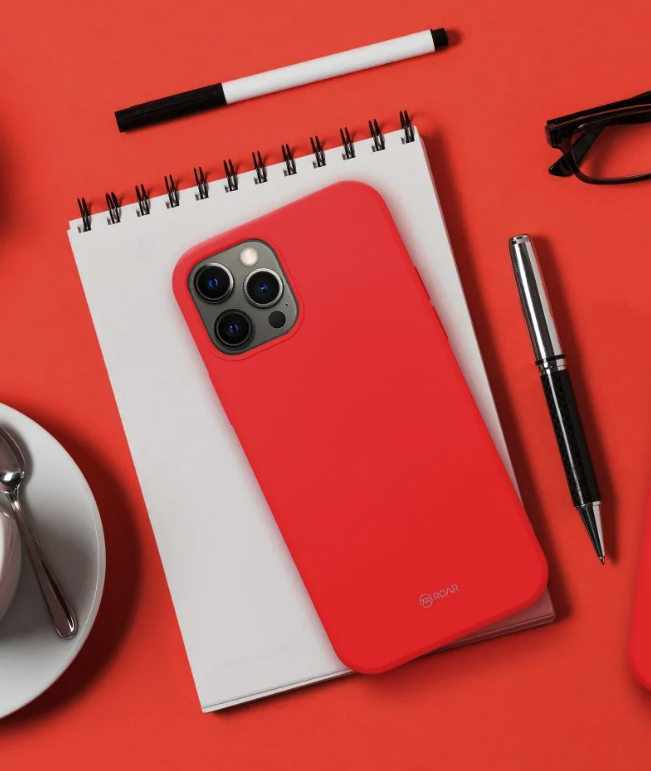 Jelly Case Roar pro iPhone 16 - Hot Pink (obrázek 3)