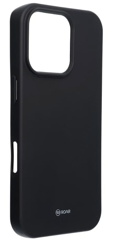 Jelly Case Roar pro iPhone 16 Pro - Black