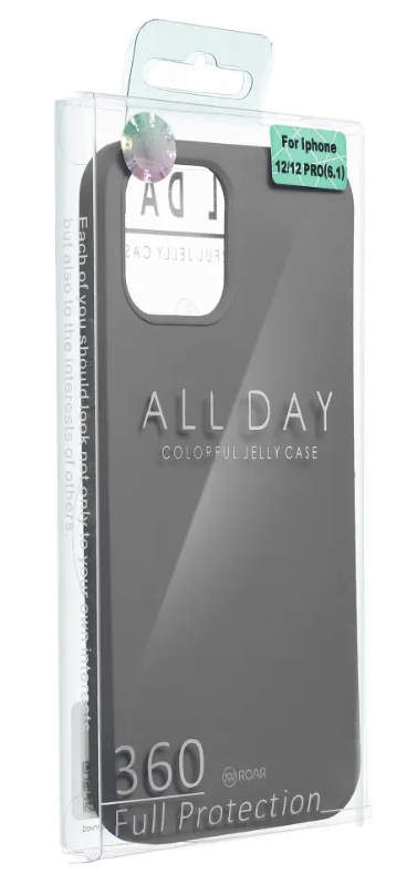 Jelly Case Roar pro iPhone 16 Pro - Grey (obrázek 5)