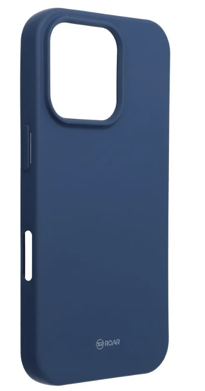 Jelly Case Roar pro iPhone 16 Pro - Navy Blue