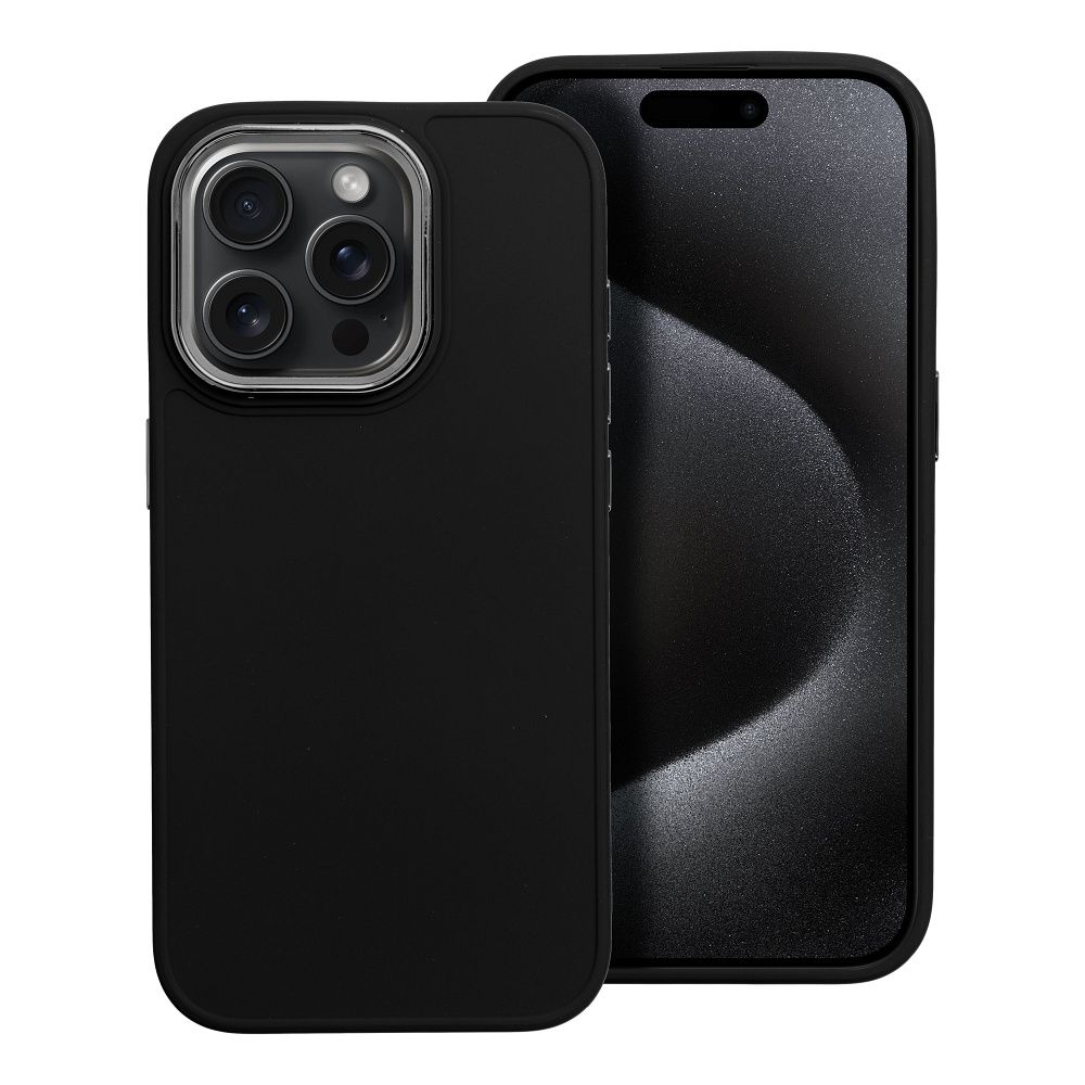 Pouzdro FRAME Black pro iPhone 16 Pro
