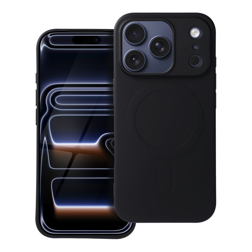 ROAR MAG COVER - silikonový obal s MagSafe pro iPhone 17 Pro - BLACK
