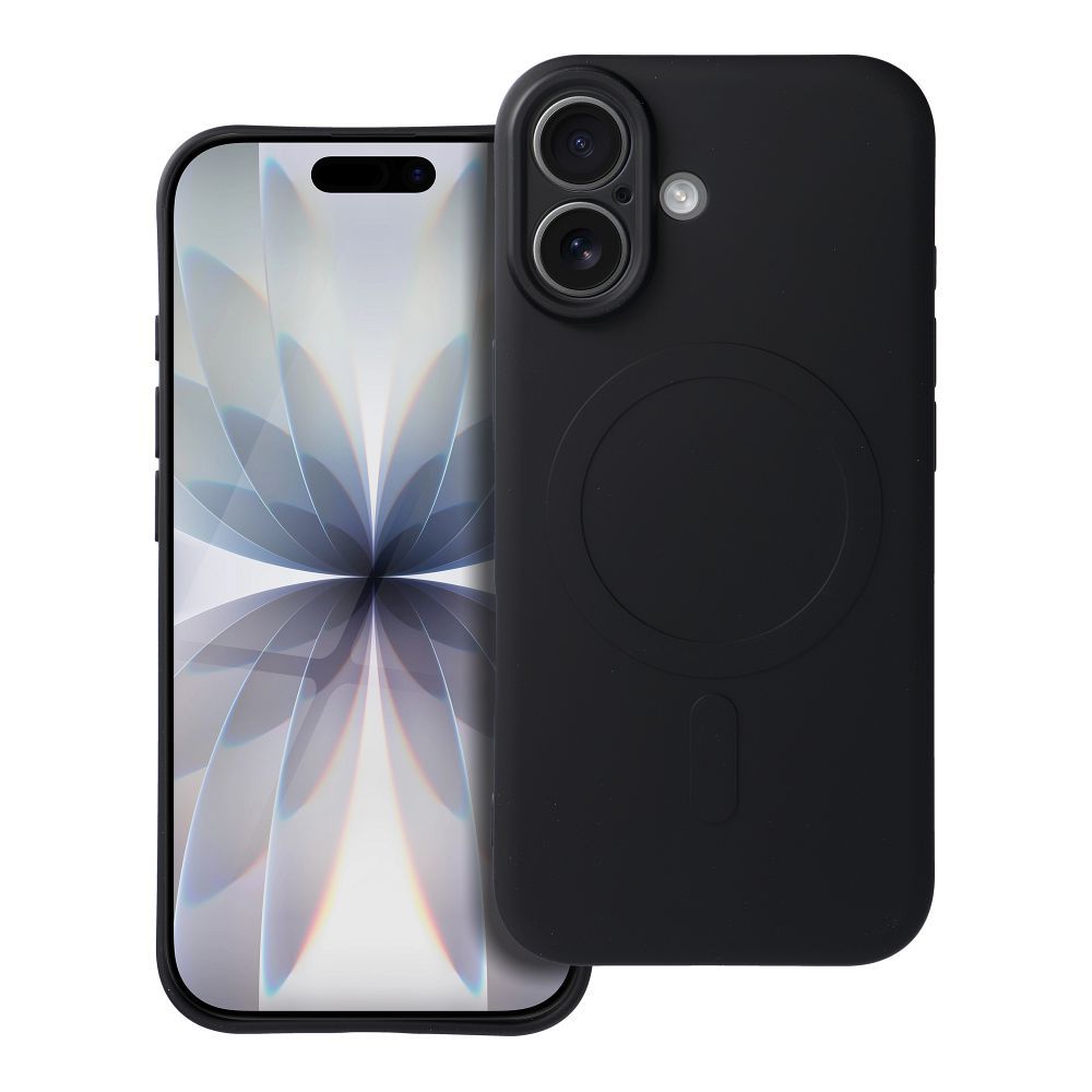 ROAR MAG COVER - silikonový obal s MagSafe pro iPhone 17 - BLACK
