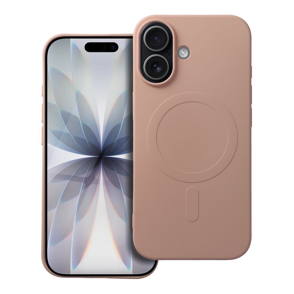 ROAR MAG COVER - silikonový obal s MagSafe pro iPhone 17 - PINK