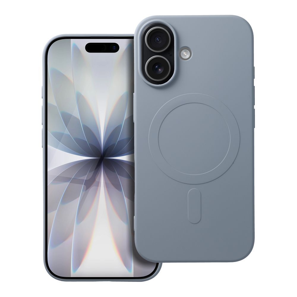 ROAR MAG COVER - silikonový obal s MagSafe pro iPhone 17 - LIGHT BLUE