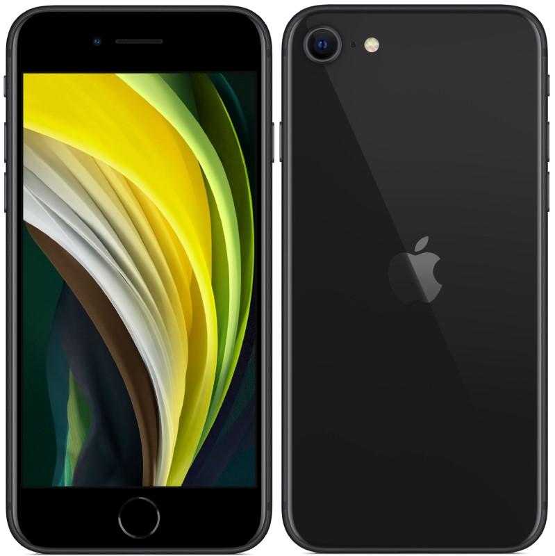 Levně Apple iPhone SE 2020 64GB Black - Stav B+ Ochranné sklo a nalepení ZDARMA