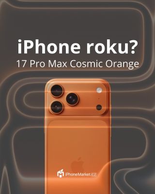 iPhonem roku je 17 Pro Max v barvě Cosmic Orange 🍊✨ Výkon, design a barva, co nejde přehlédnout. Tenhle kousek není jen...