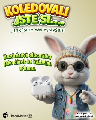 🎁 Dárek ke každému iPhonu! 📱 Kupte iPhone a získejte bezdrátová sluchátka jako dárek. ✔️ Skvělá nabídka ✔️ Omezený počet...