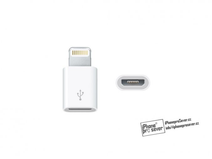 Apple 8pin lightning to micro USB redukce