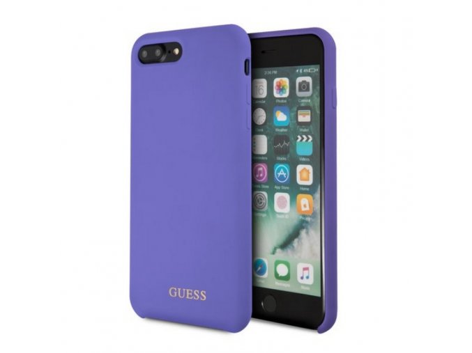 guess i7 8Plus silicone purple