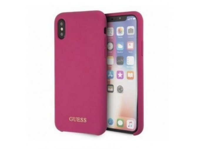 Guess iX silicone dark pink min