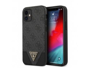 guess 4g triangle case for iphone 12 mini grey guhcp12spu4ghbk gallery